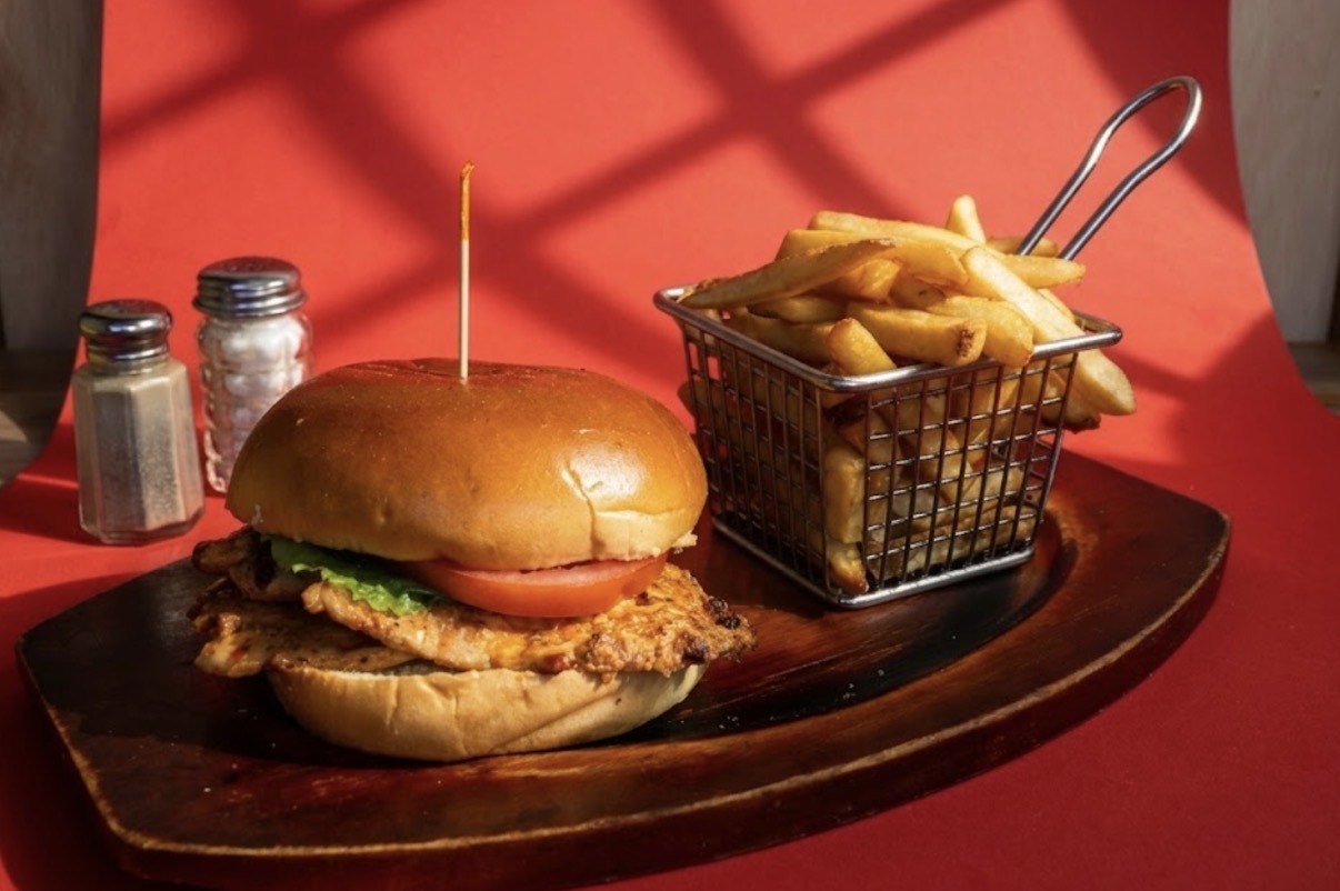 Restaurant meal prepared for digital ordering